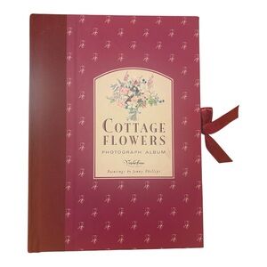 Cottage Flowers Photograph Album Jenny Phillips Victoria Avenue Paper Co Vintage